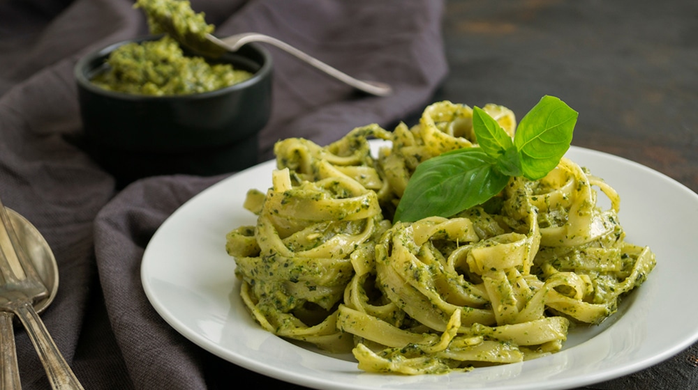 Pâtes au pesto alla genovese traditionnel